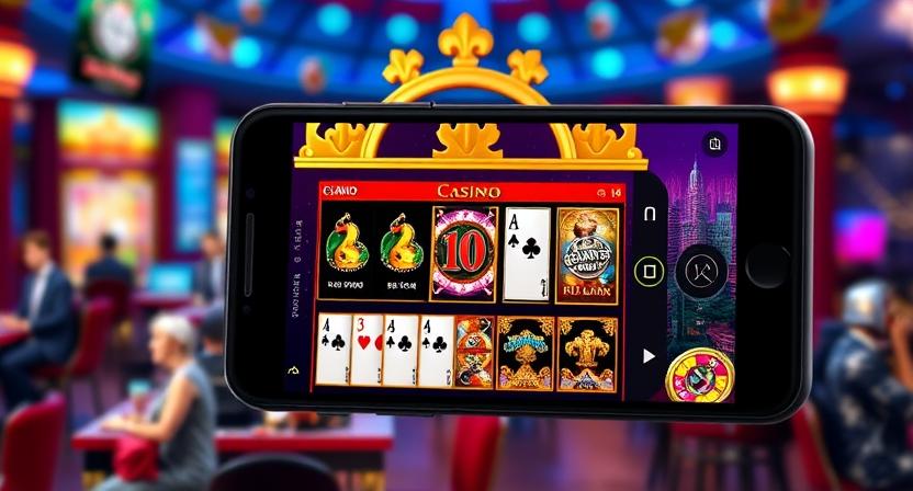 PHBINGO mobile casino app interface